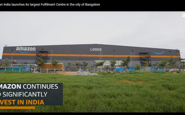 亚马逊印度推出班加罗尔最大的配送中心